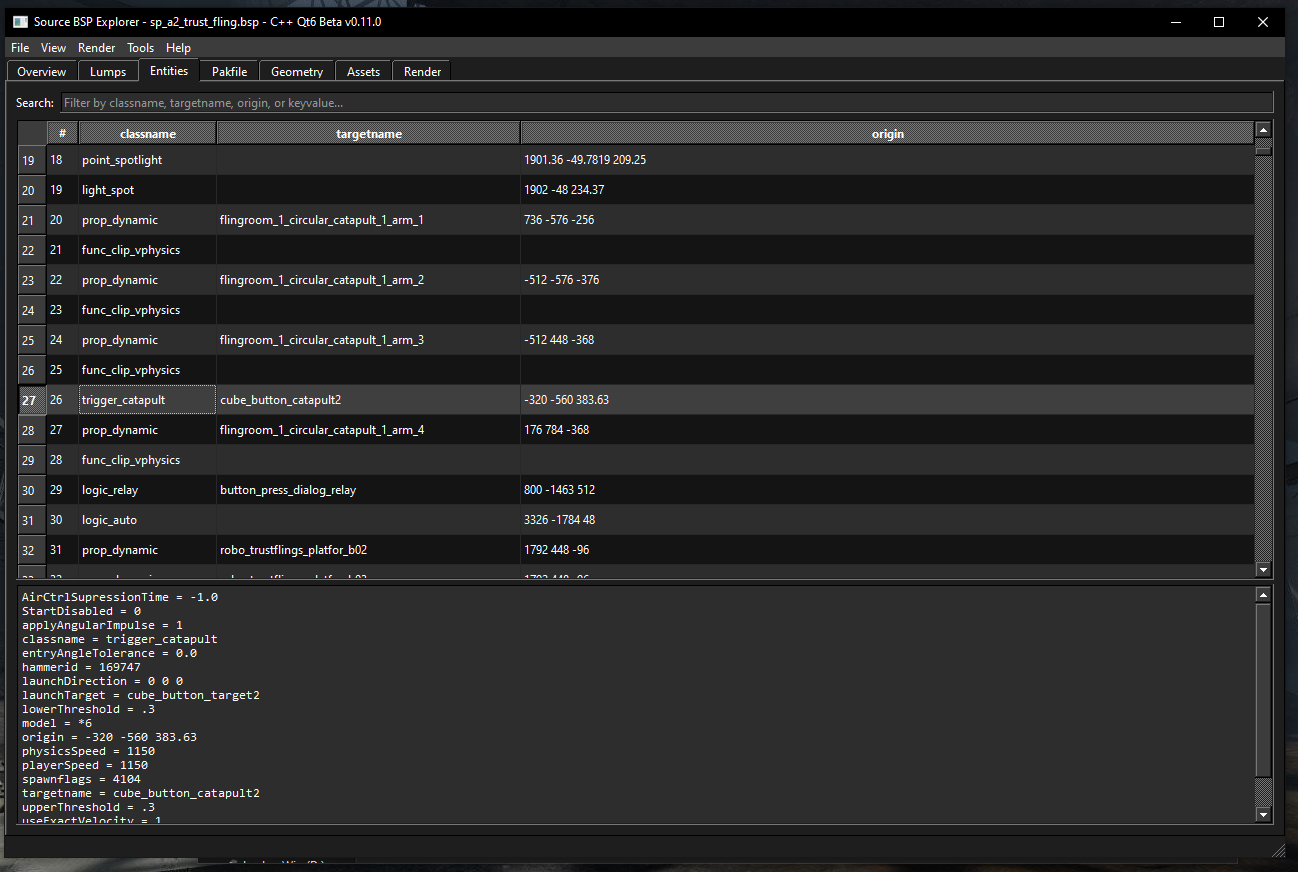 Entity Browser