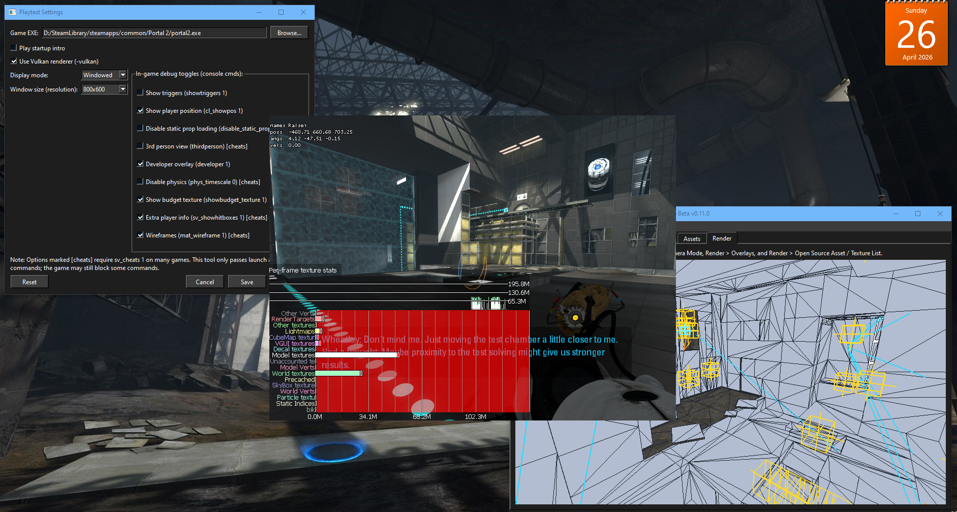 Wireframe Mode